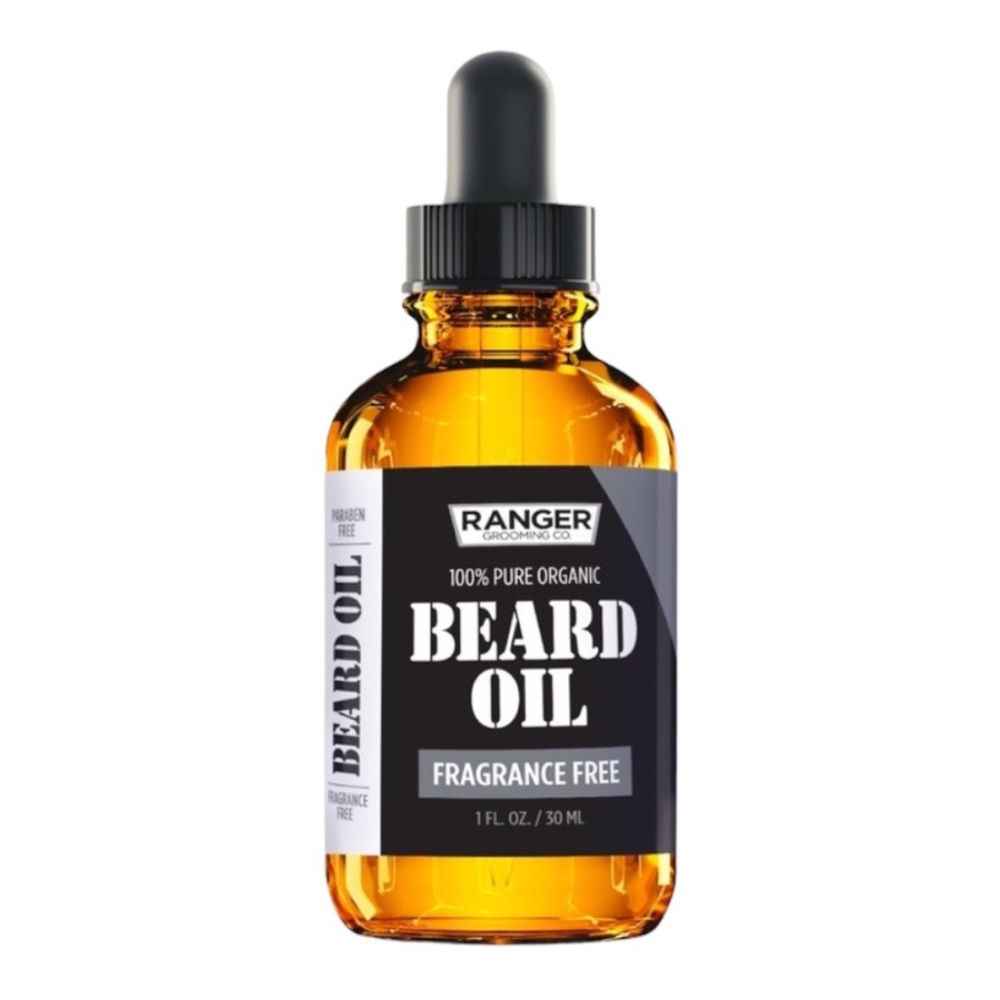 RANGER GROOMING CO. 100% PURE ORGANIC BEARD OIL 30ML - BRAND NEW, SEALED